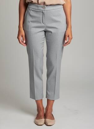 Pantalon 7/8 taille à pinces taille normale noir PERSONA BY MARINA RINALDI femme