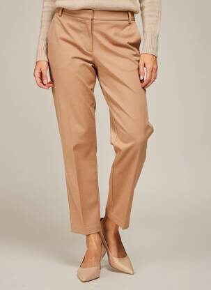 Pantalon chino stretch taille basse orange PINKO femme