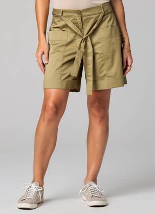 Short taille à pinces taille normale vert LIU JO femme