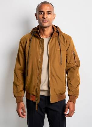 Blouson poches marron BOMBERS homme