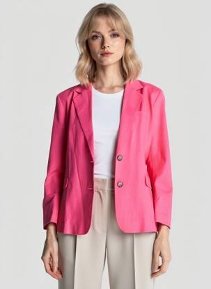 Blazer finition intérieure doublée rose GRACE & MILA femme