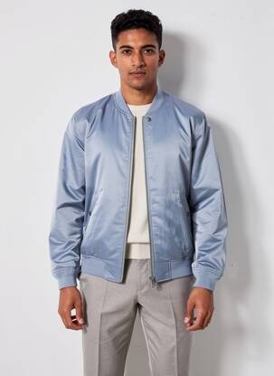 Blouson poches bleu IKKS homme