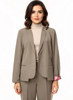 Blazer manches longues vert PAKO LITTO femme
