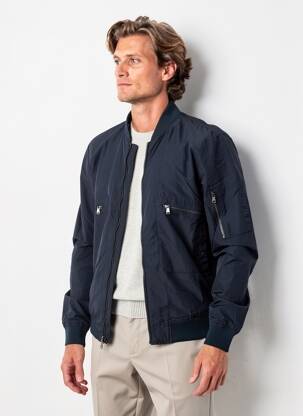 Blouson poches bleu IKKS homme