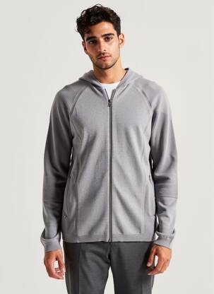 Veste casual resserrée sur le bas gris IKKS homme