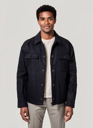 Veste casual finition intérieure doublée noir THE KOOPLES homme