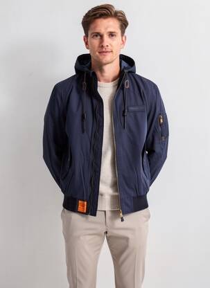 Blouson poches noir BOMBERS homme