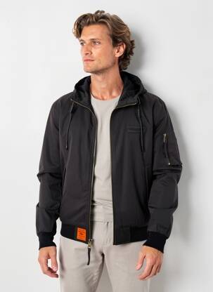 Blouson poches noir BOMBERS homme