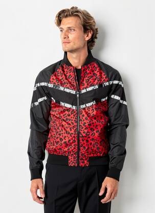 Coupe-vent resserrée sur le bas sans capuche noir THE KOOPLES homme