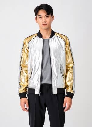 Blouson poches argent THE KOOPLES homme