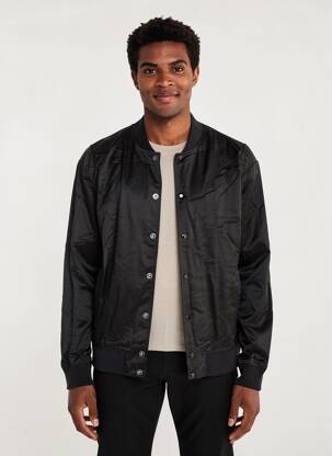 Veste casual resserrée sur le bas noir THE KOOPLES homme