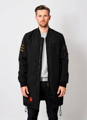 Blouson poches noir BOMBERS homme