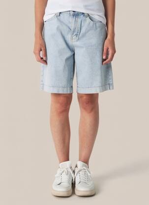 Short tissage denim taille normale bleu ORAIJE femme