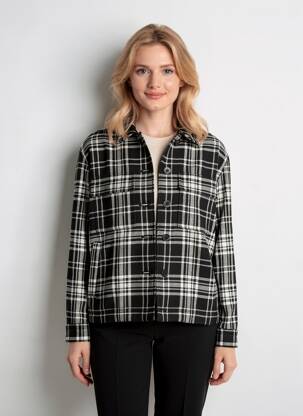 Veste casual fermeture boutonnée sur le devant noir THE KOOPLES homme