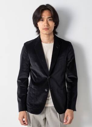 Blazer finition intérieure doublée noir IKKS homme