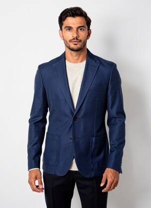 Blazer poches bleu FACONNABLE homme