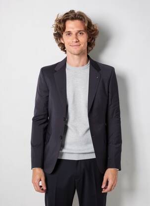 Blazer finition intérieure doublée noir IKKS homme