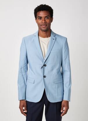Blazer coupe cintrée bleu IKKS homme