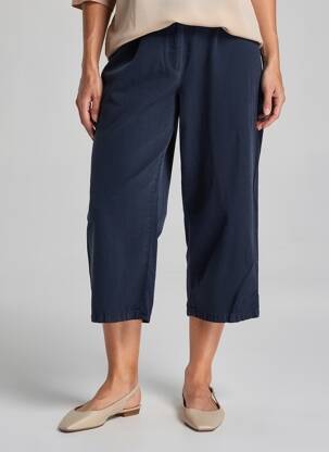 Pantalon 7/8 taille élastique taille normale bleu GERKE MY PANTS femme