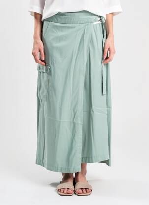 Jupe longue taille normale vert GUITARD femme