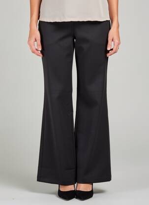 Pantalon flare stretch taille normale noir CHATELET femme