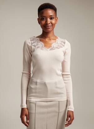 Top/caraco stretch rose LISANZA femme