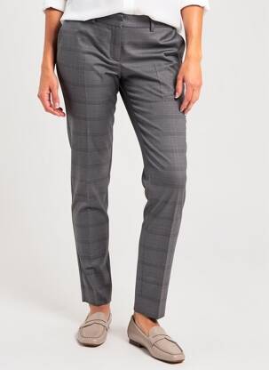 Pantalon slim taille normale taille normale bleu IKKS femme