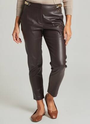 Pantacourt taille normale taille normale marron LIU JO femme