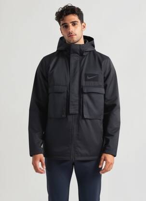 Blouson poches noir NIKE homme