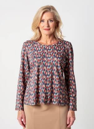 T-shirt manches longues manches longues rose JENSEN femme