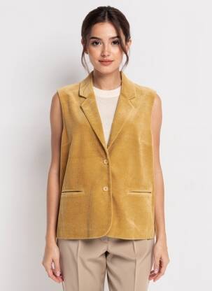 Veste casual finition intérieure doublée marron BELLA JONES femme