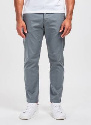 Pantalon chino poches taille normale bleu SELECTED homme