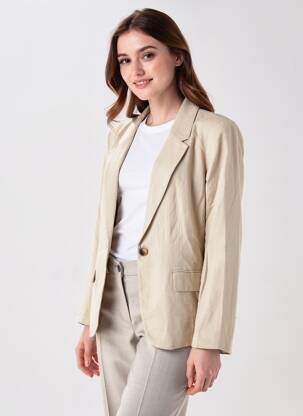 Blazer poches beige VILA femme