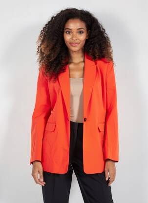 Blazer poches orange B.YOUNG femme