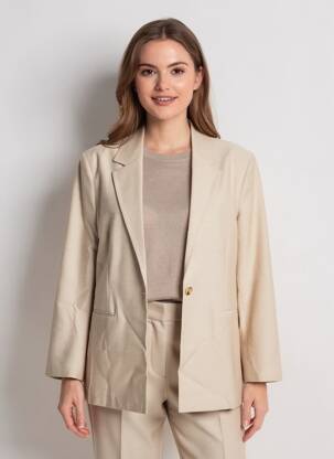 Blazer poches beige HPDP (HYPE DROP) femme
