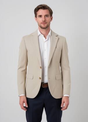 Blazer manches longues beige MATINIQUE homme