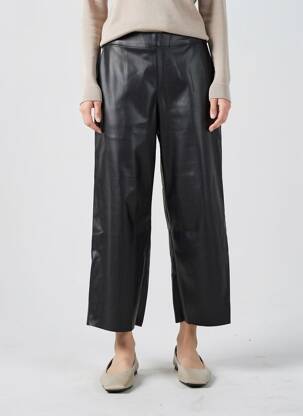 Pantalon 7/8 taille à pinces taille normale noir VILA femme