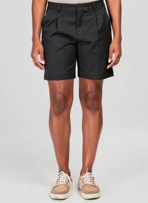 Bermuda taille élastique taille normale noir OBJECT femme