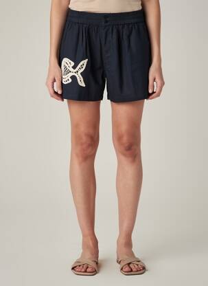 Short taille normale taille normale noir THINKING MU femme