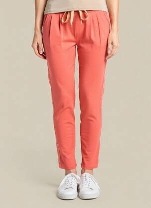 Pantalon slim taille élastique taille normale rouge PAKO LITTO femme