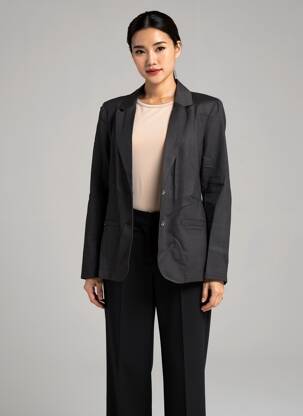 Blazer poches noir STREET ONE femme