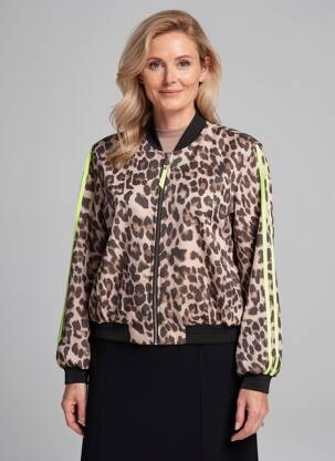 Blouson col v beige RINO & PELLE femme