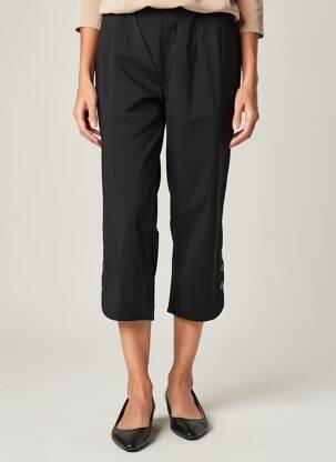 Pantacourt stretch taille normale noir CISO femme
