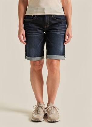 Short tissage denim taille normale bleu STREET ONE femme