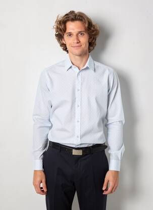 Chemise manches longues imprimé fantaisie bleu PEPE JEANS homme