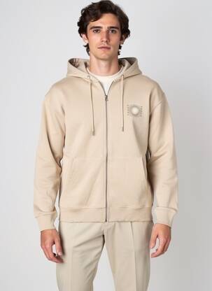 Veste casual resserrée sur le bas beige OXBOW homme