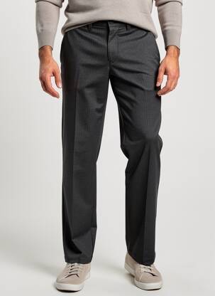 Pantalon droit stretch taille normale gris IMPACT homme