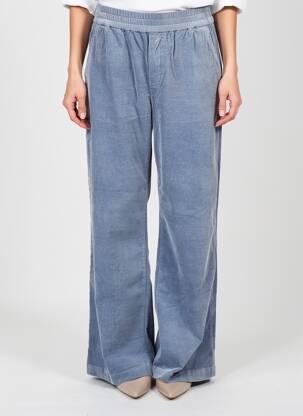 Pantalon large poches taille normale bleu GARCIA femme