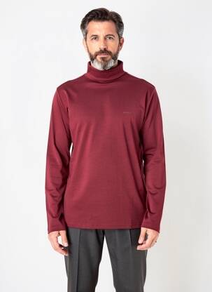 Sous-pull stretch manches longues rouge DANIEL HECHTER homme