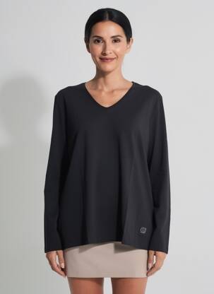 T-shirt manches longues manches longues noir NOOS NOOS femme